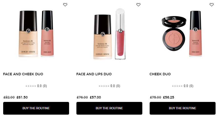 High-end beauty products UK