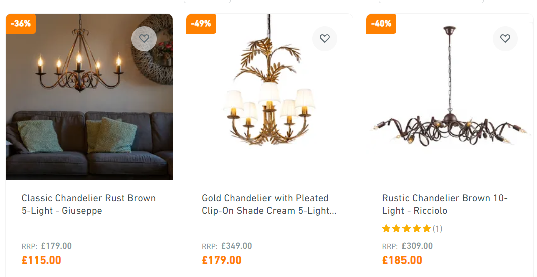 Modern Chandelier UK