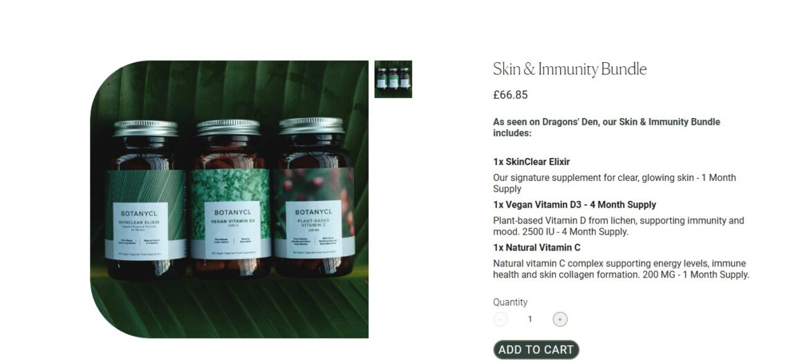 Clear skin supplements