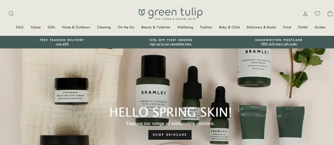 sustainable homeware UK