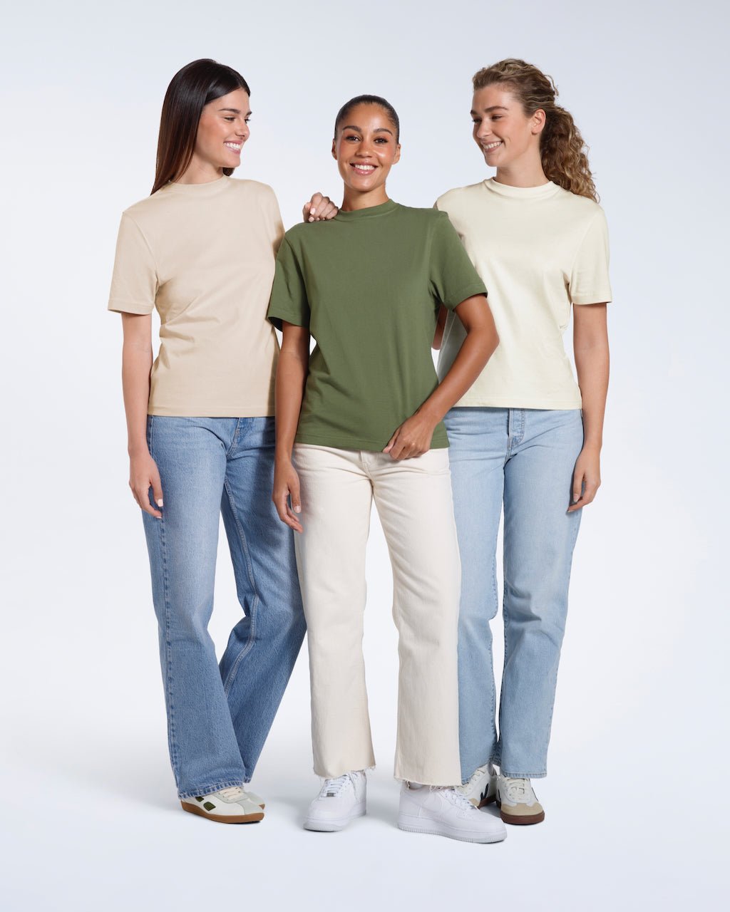 Close view of PLAINANDSIMPLE cotton clothing and its clean, understated finish