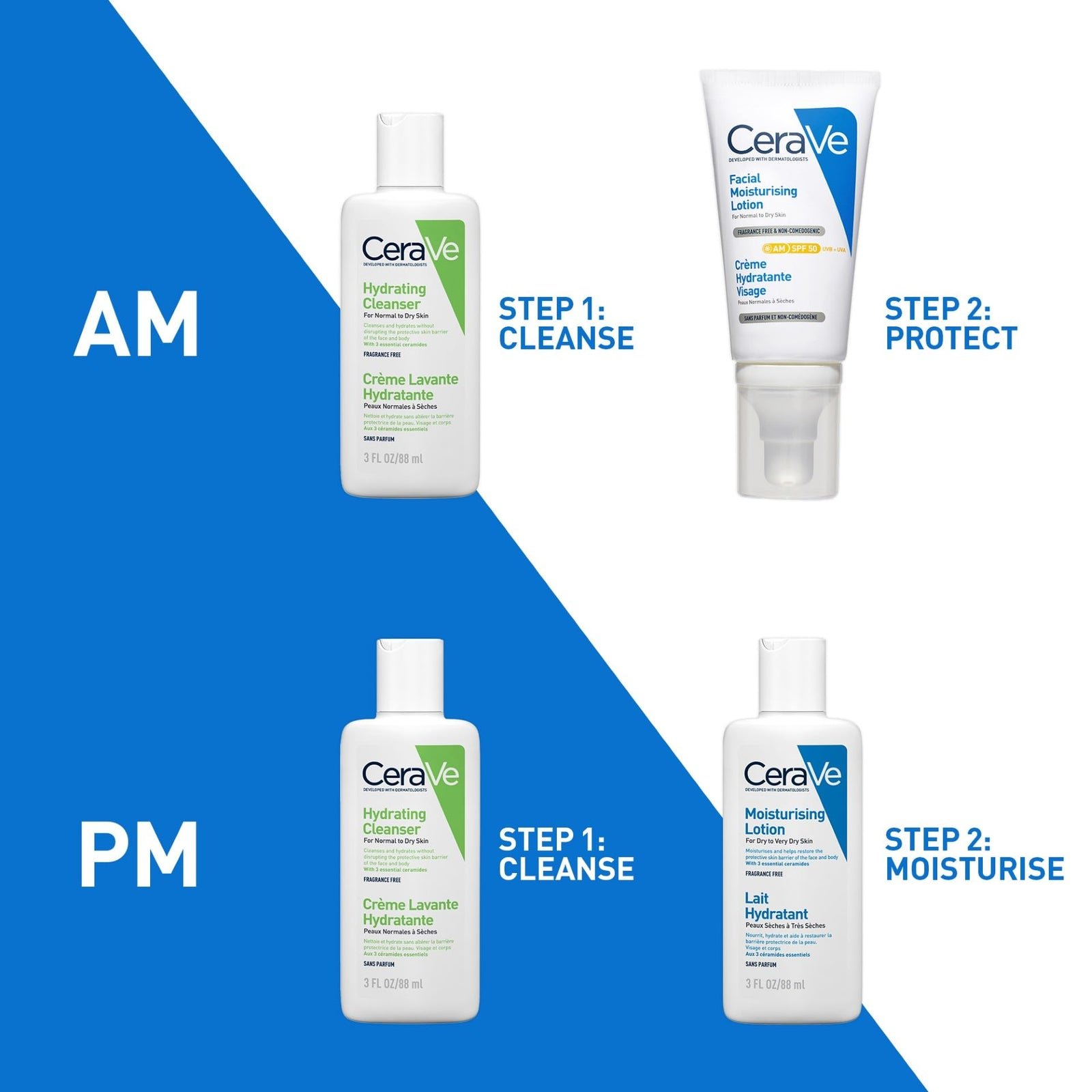 Home and personal-care products styled together for an outlet-shopping feature